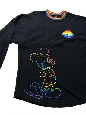 Disney Cast Member Spirit Jersey Mickey Rainbow Disney Parks Top